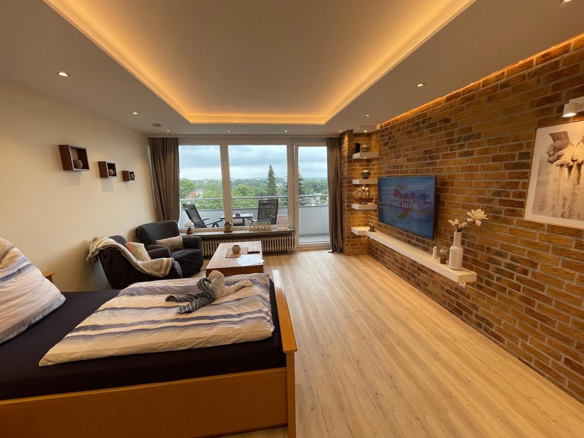 شقة Haus Weitblick Emil فلنسبورغ المظهر الخارجي الصورة